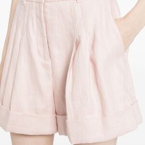 Zimmermann Pink Linen high waisted shorts 💕 size 1 AU